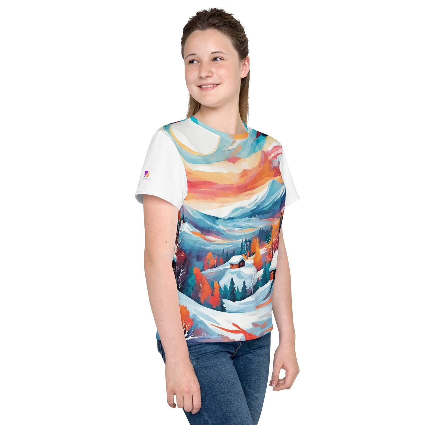 Youth crew neck t-shirt