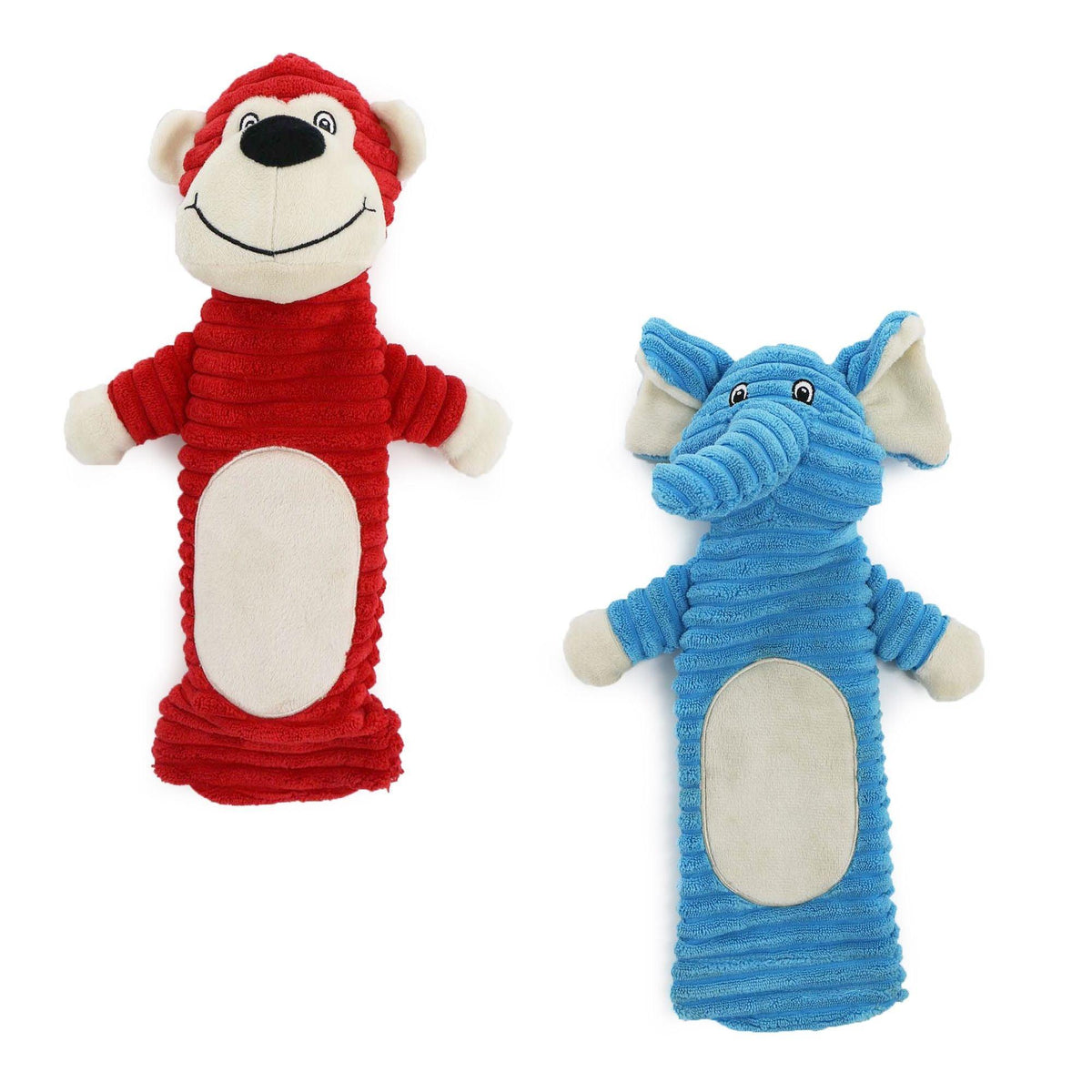 Ancol Bottle Buddy Elephant and Moneky Made From - Case of 6
