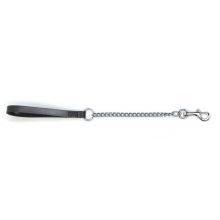 Ancol Chain Lead Heavy Black 80cm