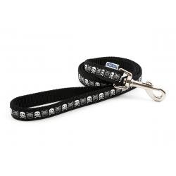 Ancol Lead Skulls Black 1mx19mm