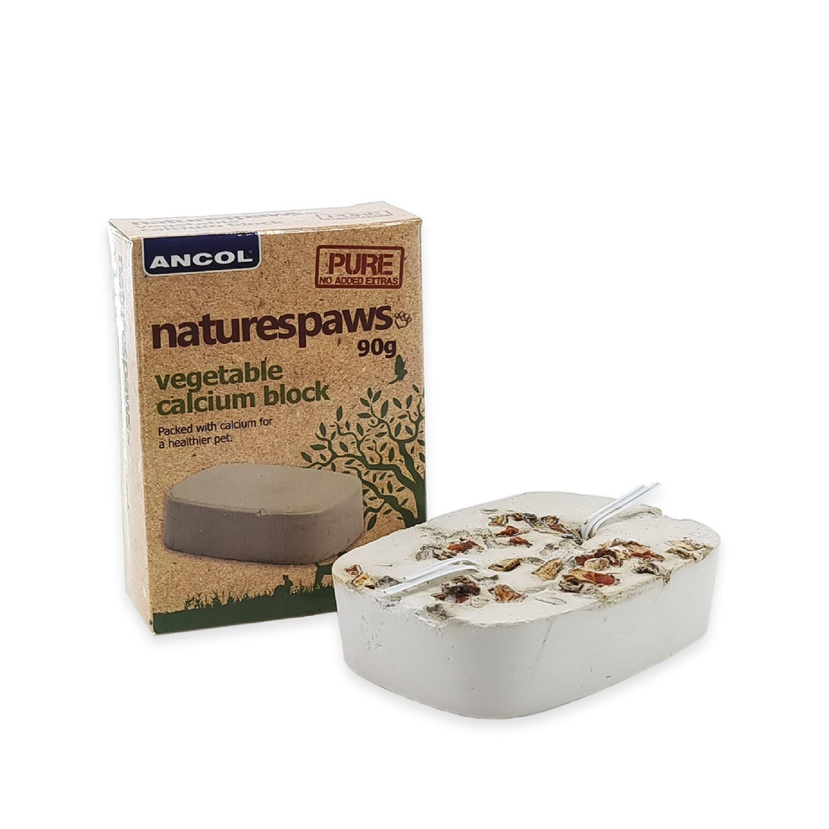 Ancol Naturespaws Vegetables Calcium Block
