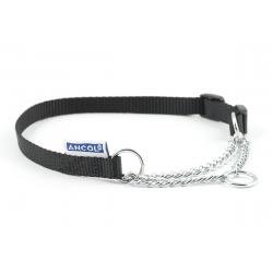 Ancol Nylon Check Chain Black 25-35cm