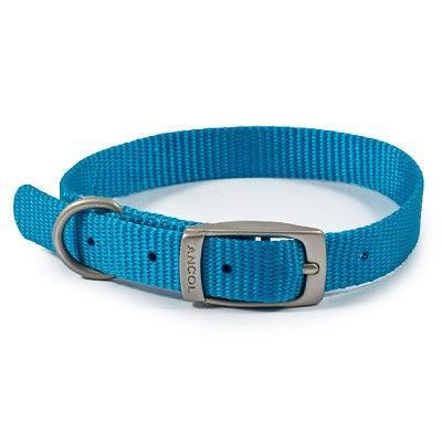 Ancol Viva Buckle Col Blue 20-26cm