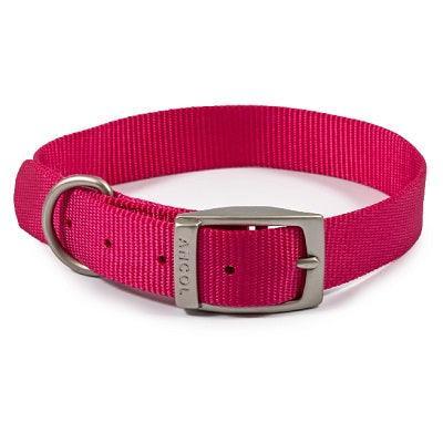Ancol Viva Buckle Col Pink 28-36cm