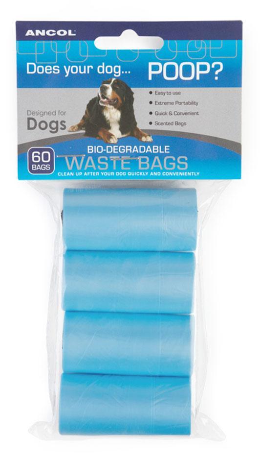 Ancol Waste Bag Refill Rolls 12 - Case of 60