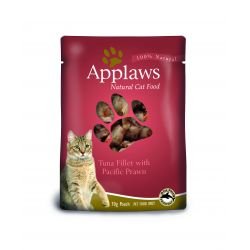 Applaws Cat Pouch Tuna with Pacific Prawn 12pk