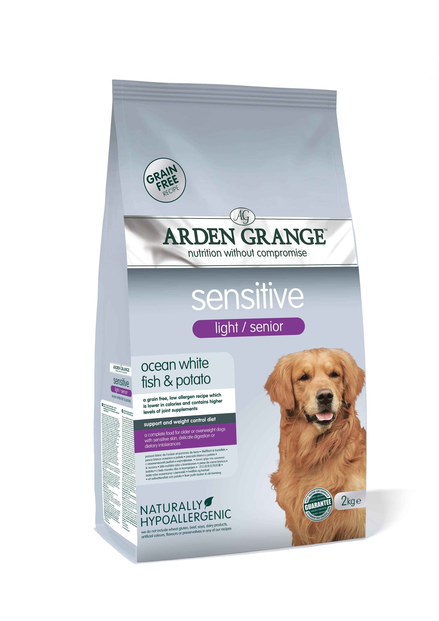 Arden Grange Dog Sens Senior/Light 12kg