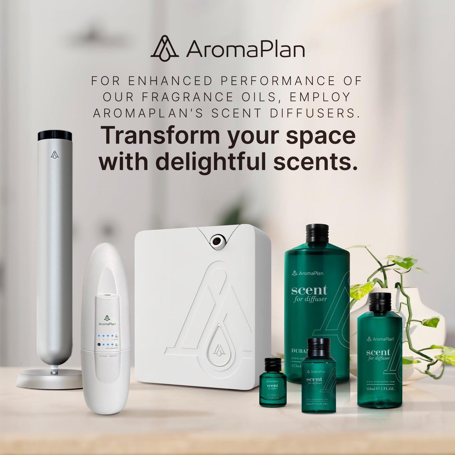 AromaPlan Clean Smelling Essential Oil – 5 fl oz (148 ml) | Fresh Scent for Diffuser, USA
