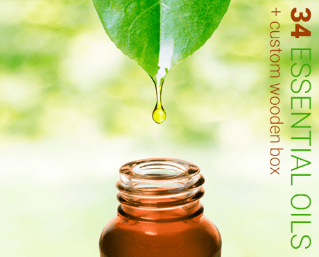 Aromatherapy Kit with 34 Essential Oils