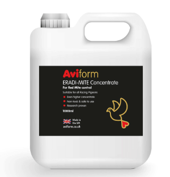 Aviform ERADI-MITE Red Mite Liquid for Racing Pigeons