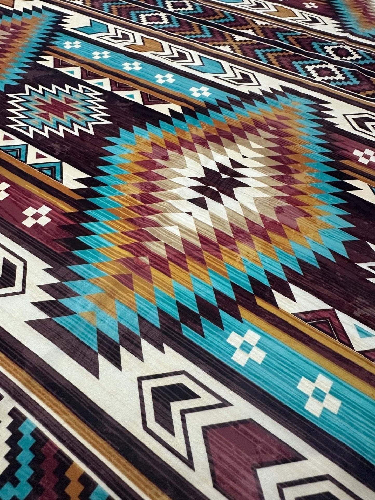 Aztec Retro Southwest Fabric by Metre
