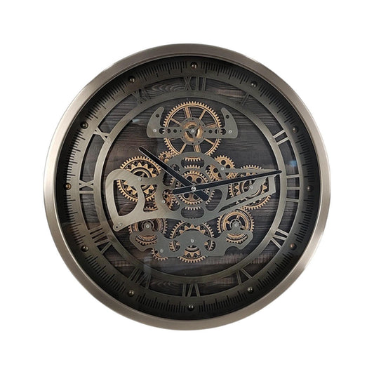 46CM GEAR CLOCK