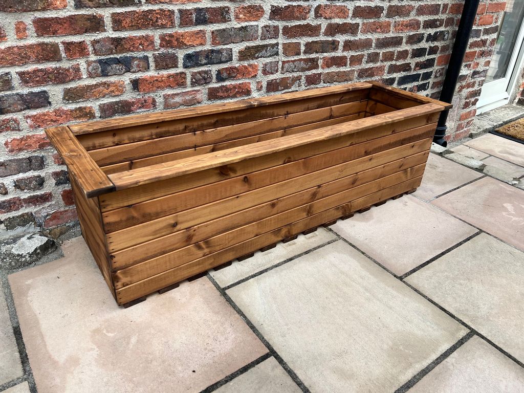 Charles Taylor Trading Willougby Trough/Planter Brown