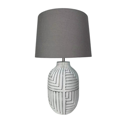 38CM LAMP AND SHADE