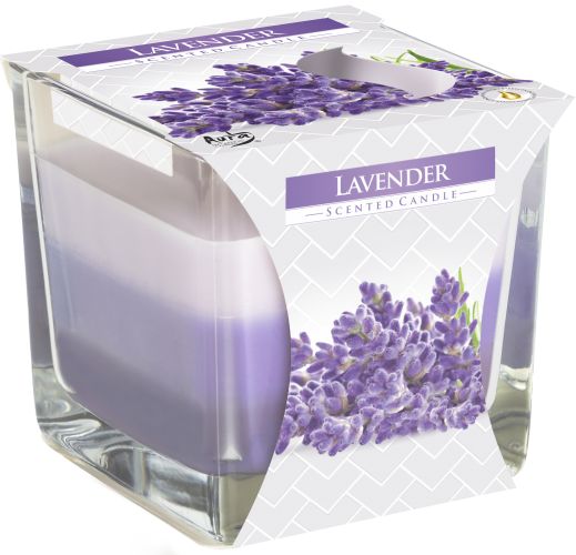 Rainbow Jar Candle - Lavender