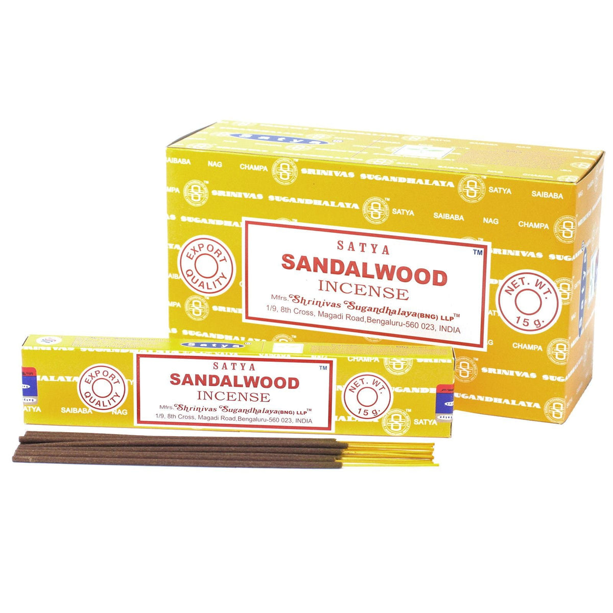 Satya Incense 15gm - Sandalwood