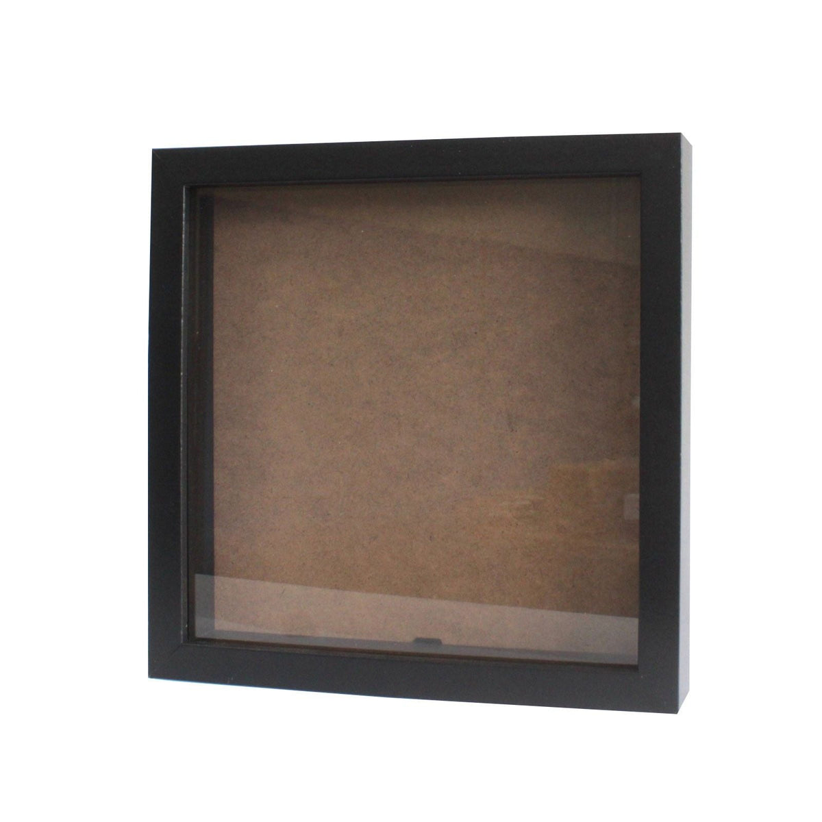 Deep Box Frame - Large Square - 25x25cm - Black (Special)