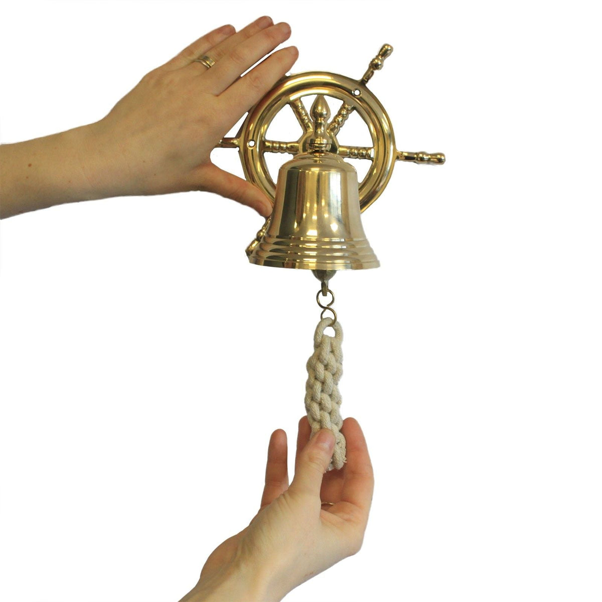 Ships Wheel Bell