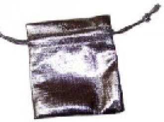Lrg Metalic Bags 9x13cm - Silver