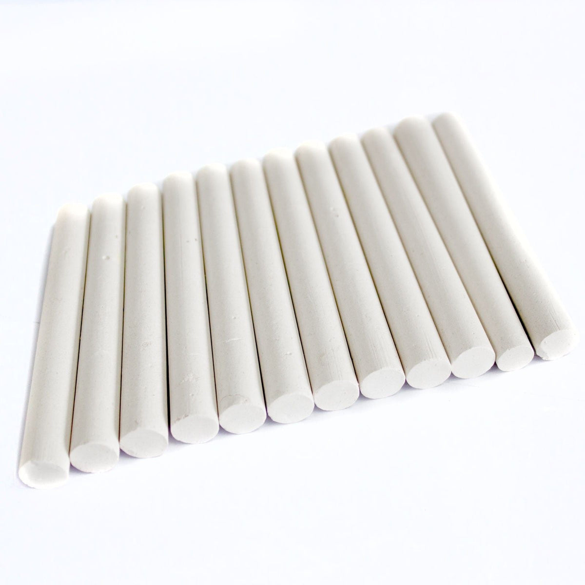 Packet of 12 Dustless White Chalks