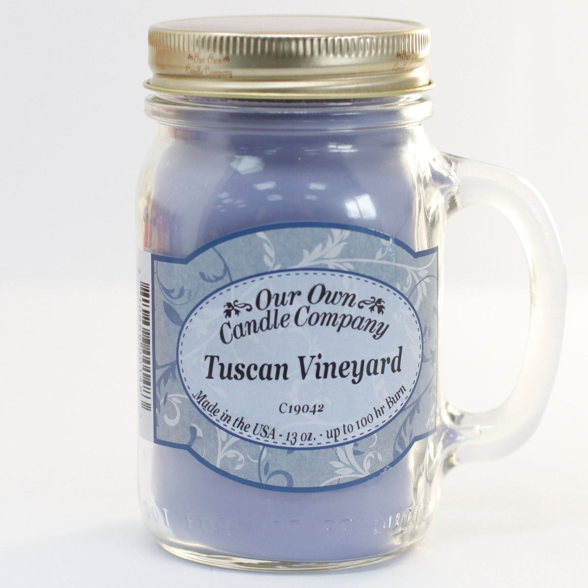 Scented Candle Jar - Tuscan Vineyard