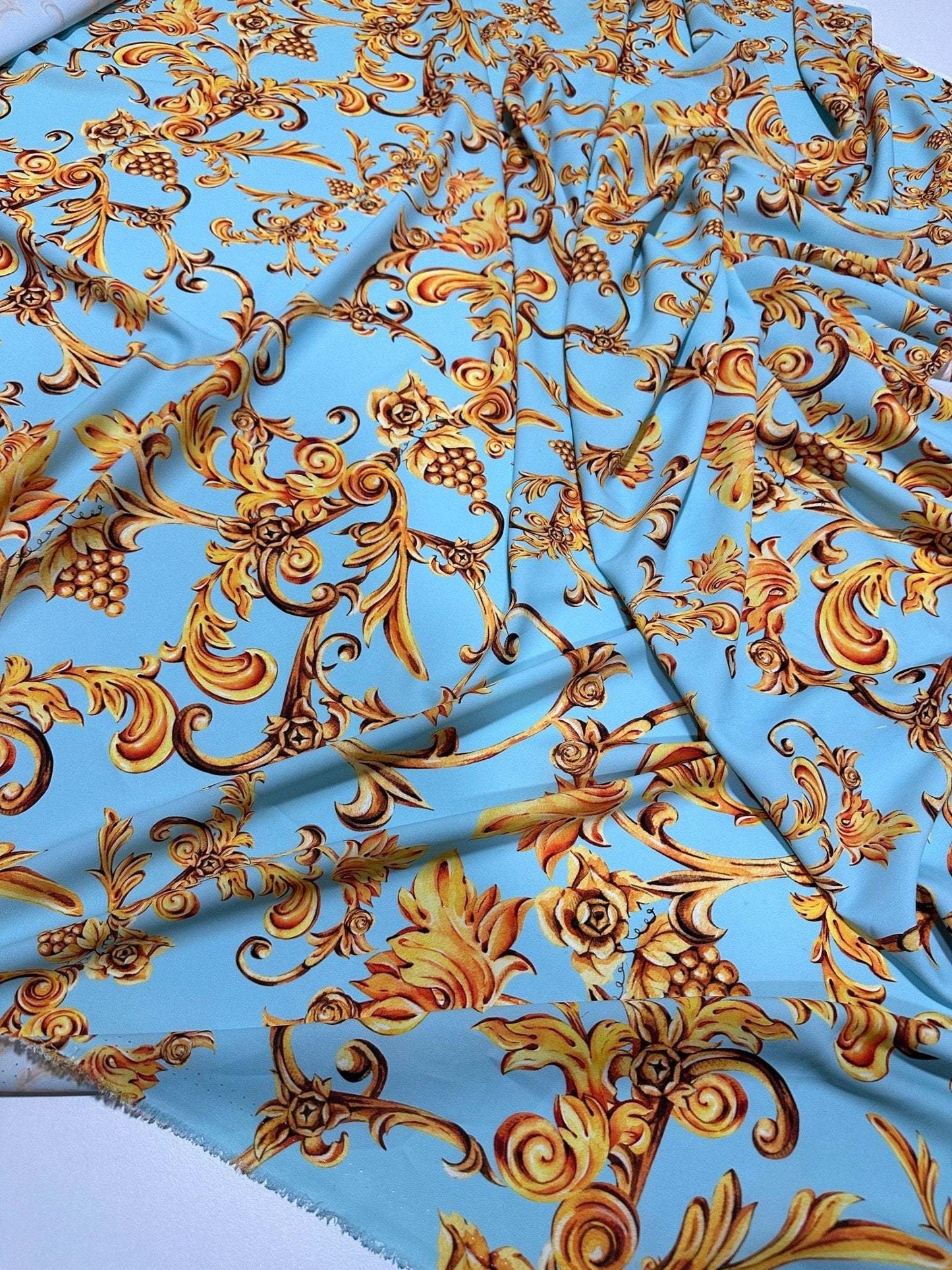 Baroque Print Fabric by the Metre