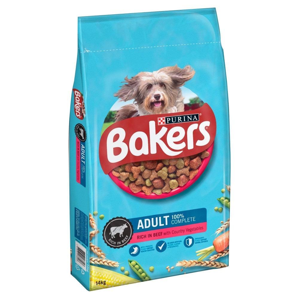 Bakers Adult Beef & Vegetables 14kg