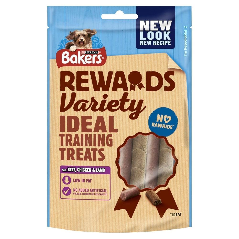 Bakers Variety Rewards Dog Treats 100g - Case of 8