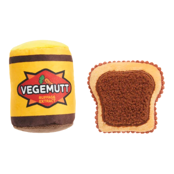 Bark Vegemutt Toast Dog Toy
