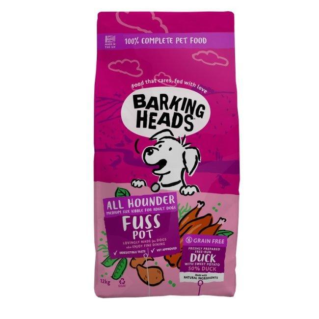 Barking Head All Hound Fuss Pot Duck 12kg