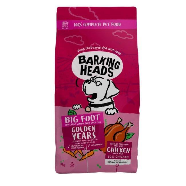 Barking Head Big Foot Golden Years 12kg