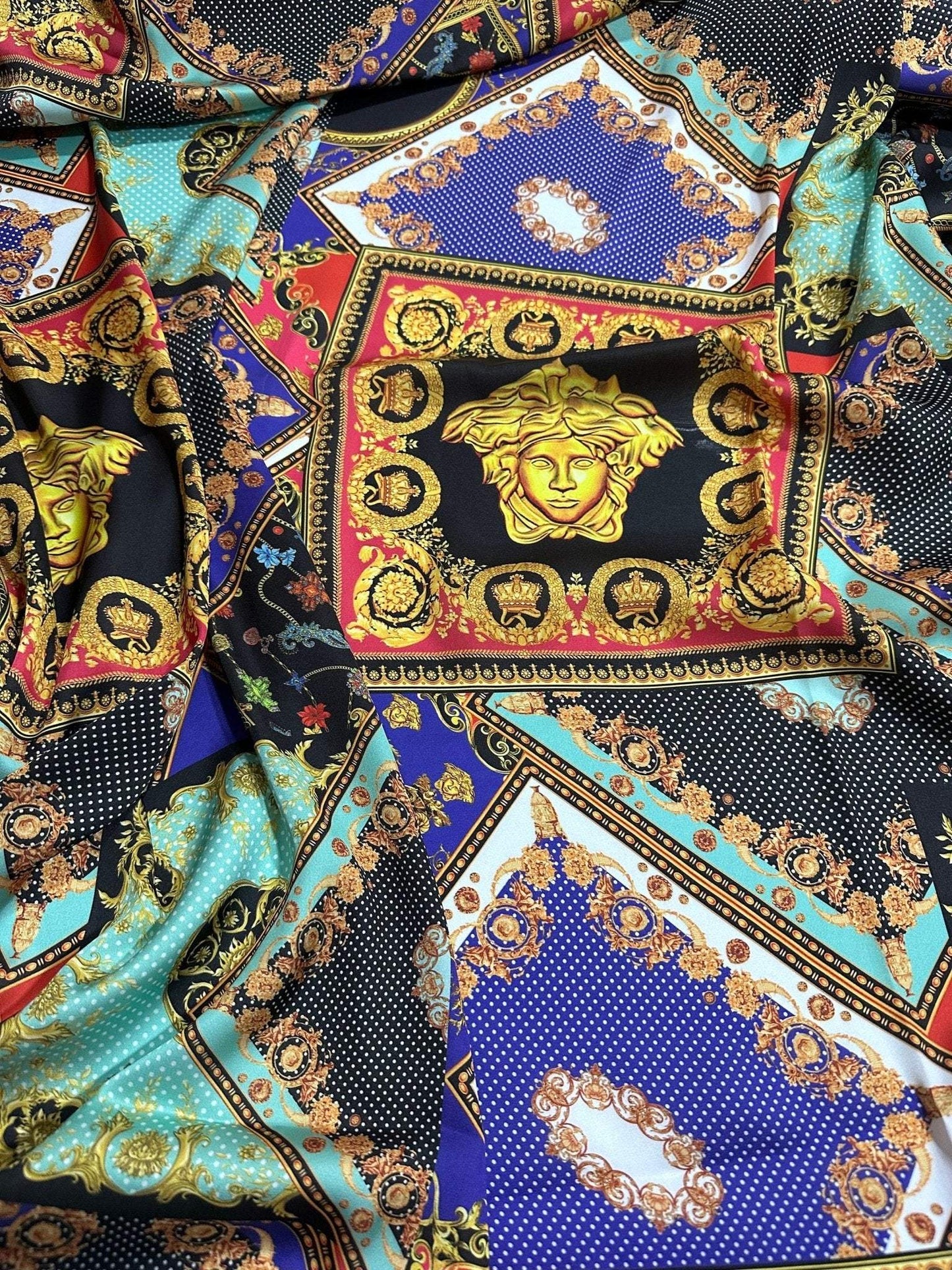 Baroque Patchwork Fabric by Metre