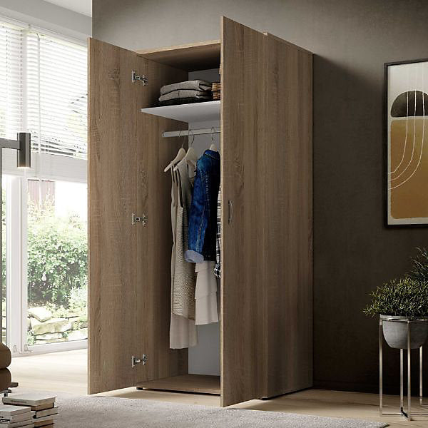Base 2 Door Hinged Wardrobe