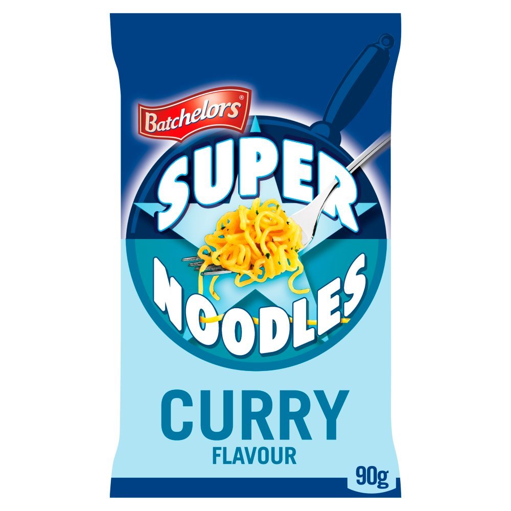 Batchelors Super Noodle Mild Curry 90g (Case of 8)