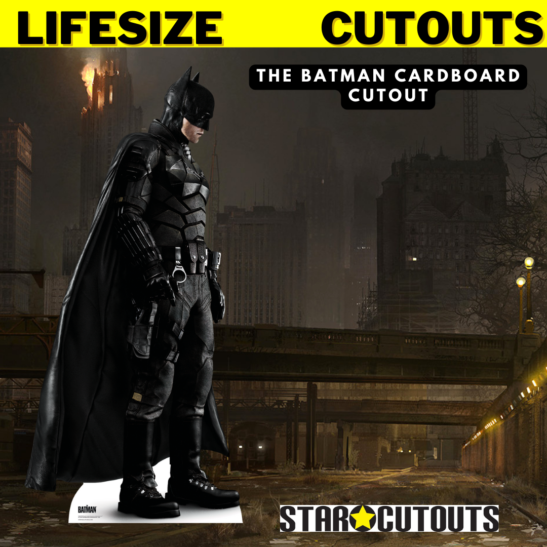 SC4052 Batmobile The Batman Film 2022 Life-size Cardboard Cut Out Height 90cm
