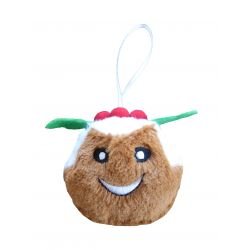Bauble Squeaky Christmas Pudding