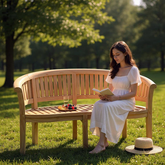 160CM 3 SEAT PEANUT BENCH