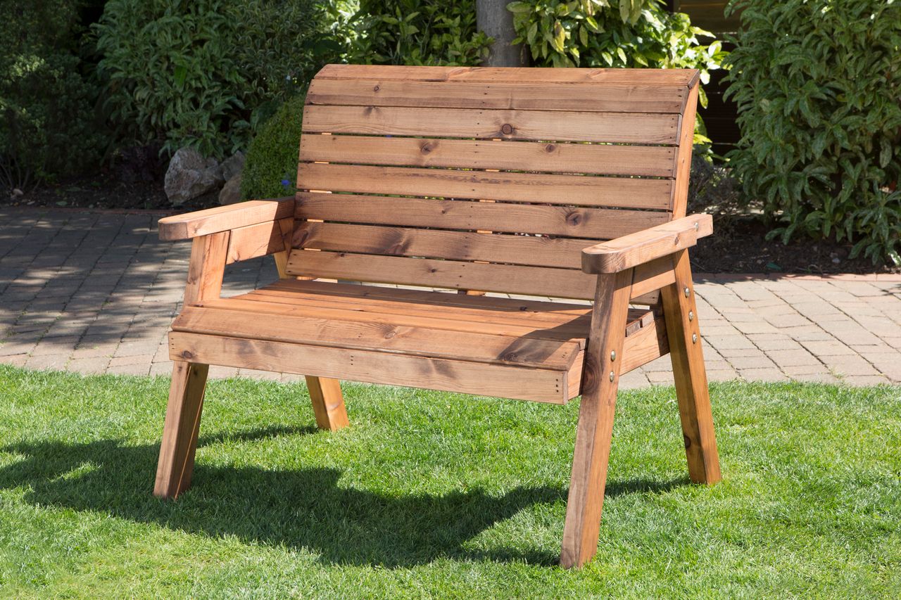 Charles Taylor Trading Two Seat Bench Boxed Brown