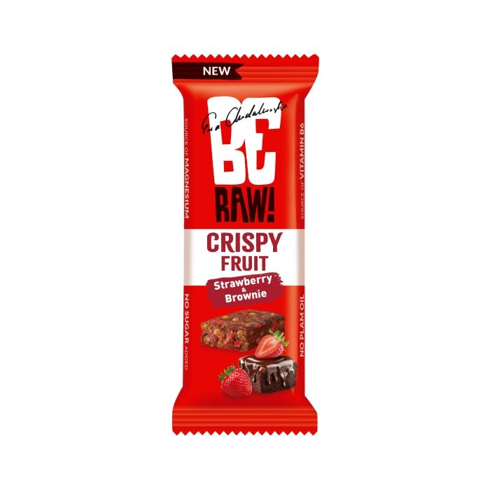 Bar Crispy Fruit - Strawberry&Brownie 40g