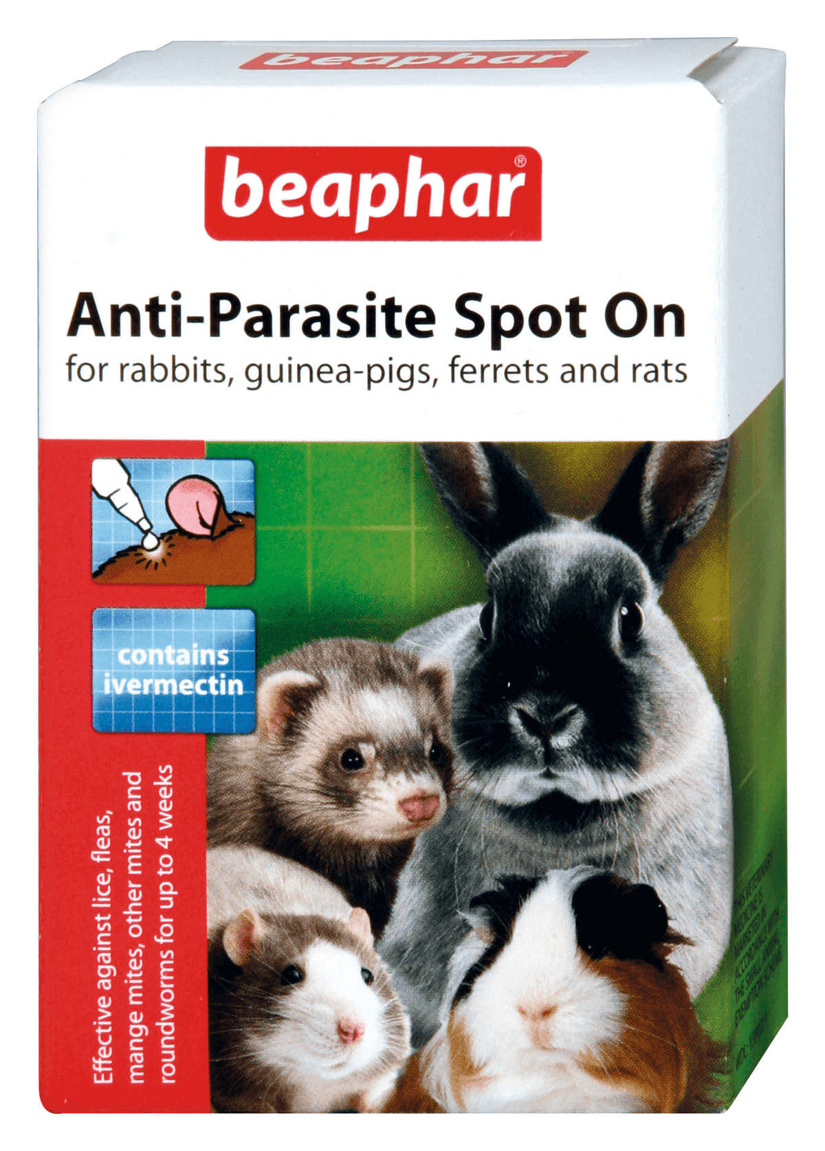 Beaphar Anti Parasite Spot On Rabbit - Case of 6
