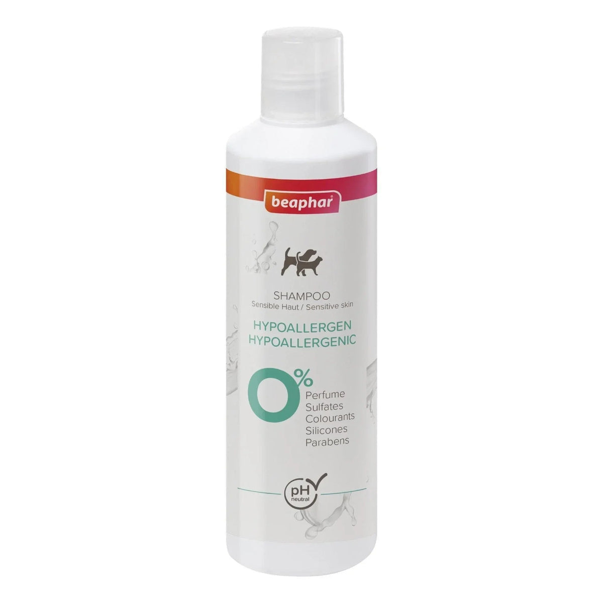 Beaphar Sensitive Skin Hypoallergenic Shampoo 250ml - Case of 3