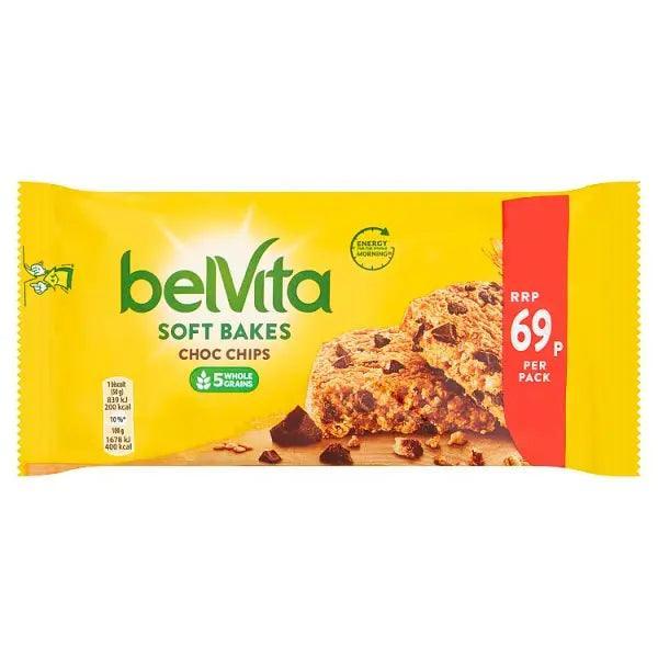 Belvita Breakfast Biscuits Soft Bakes Choc Chips 69p PMP 50g (Case of 20)