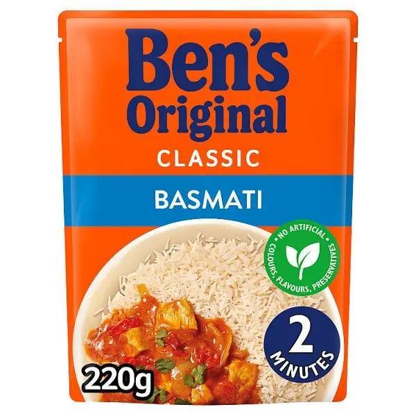 Bens Original Golden Vegetable Microwave Rice (Case of 6)