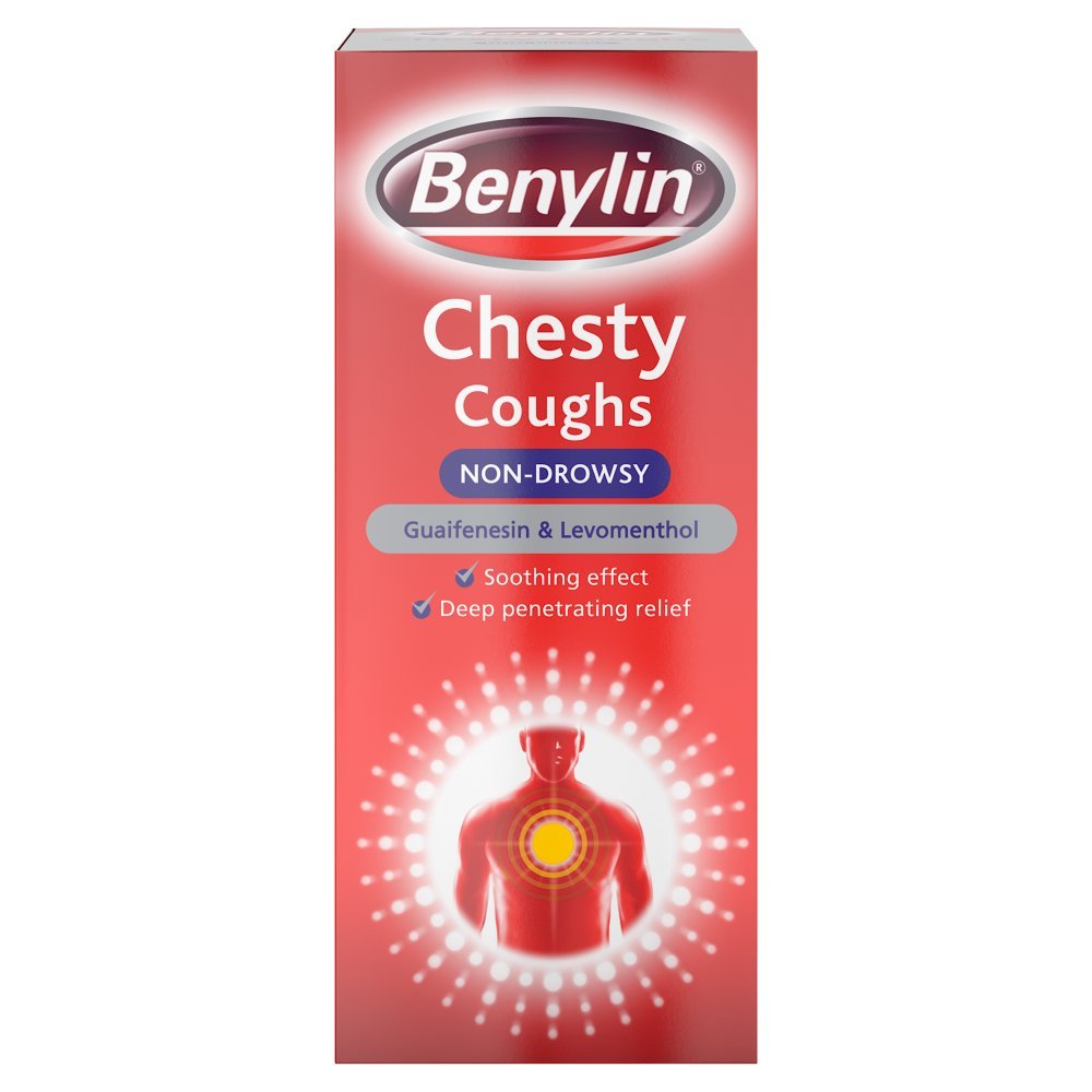 Benylin Chesty Coughs Non-Drowsy, 150ml