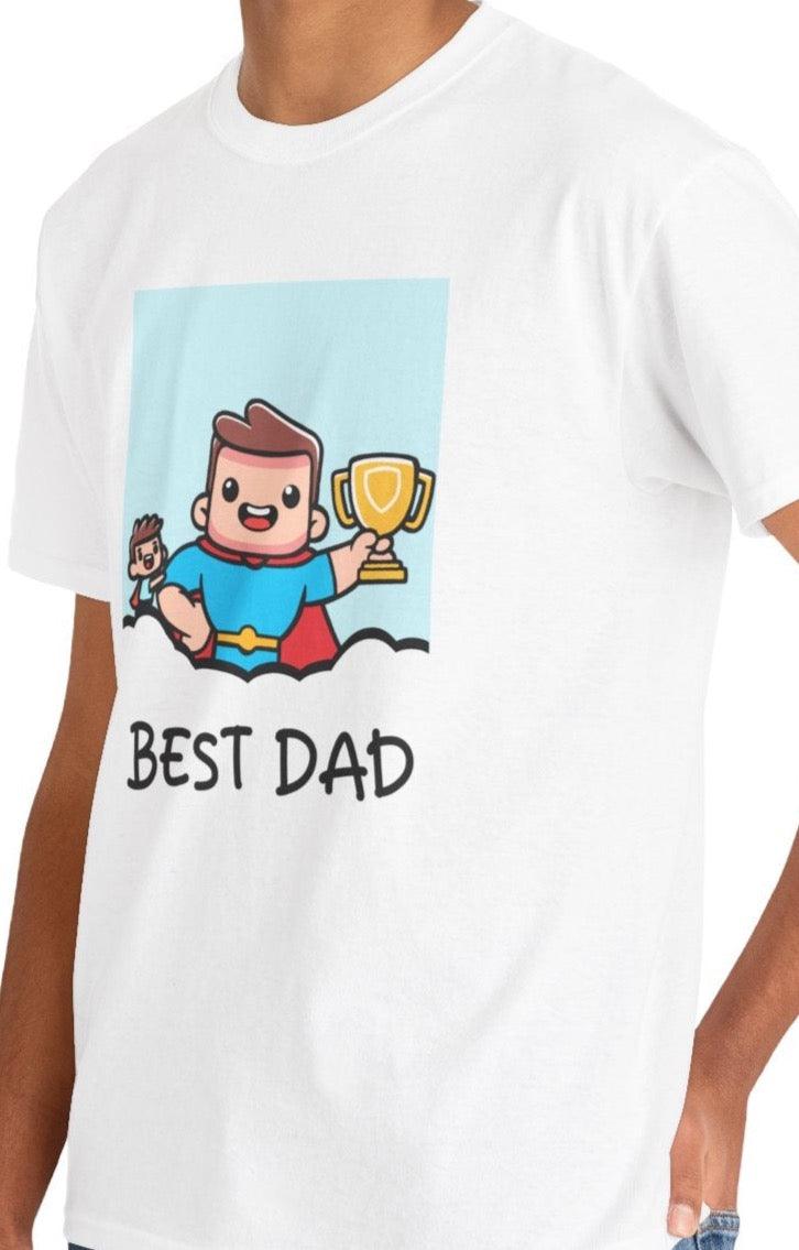Best Dad Superhero T-Shirt – Funny Father’s Day Gift for Him