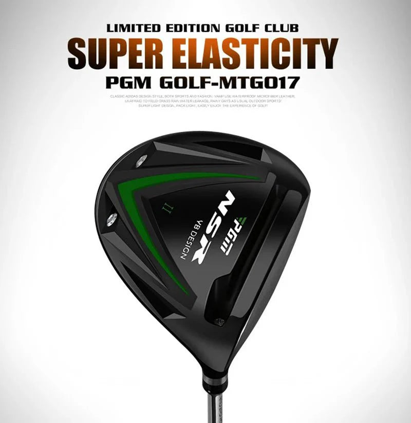 Best Golf Club for Men - Special Custom Aluminium Black/Golden PGM Anniversary Driver MTG017