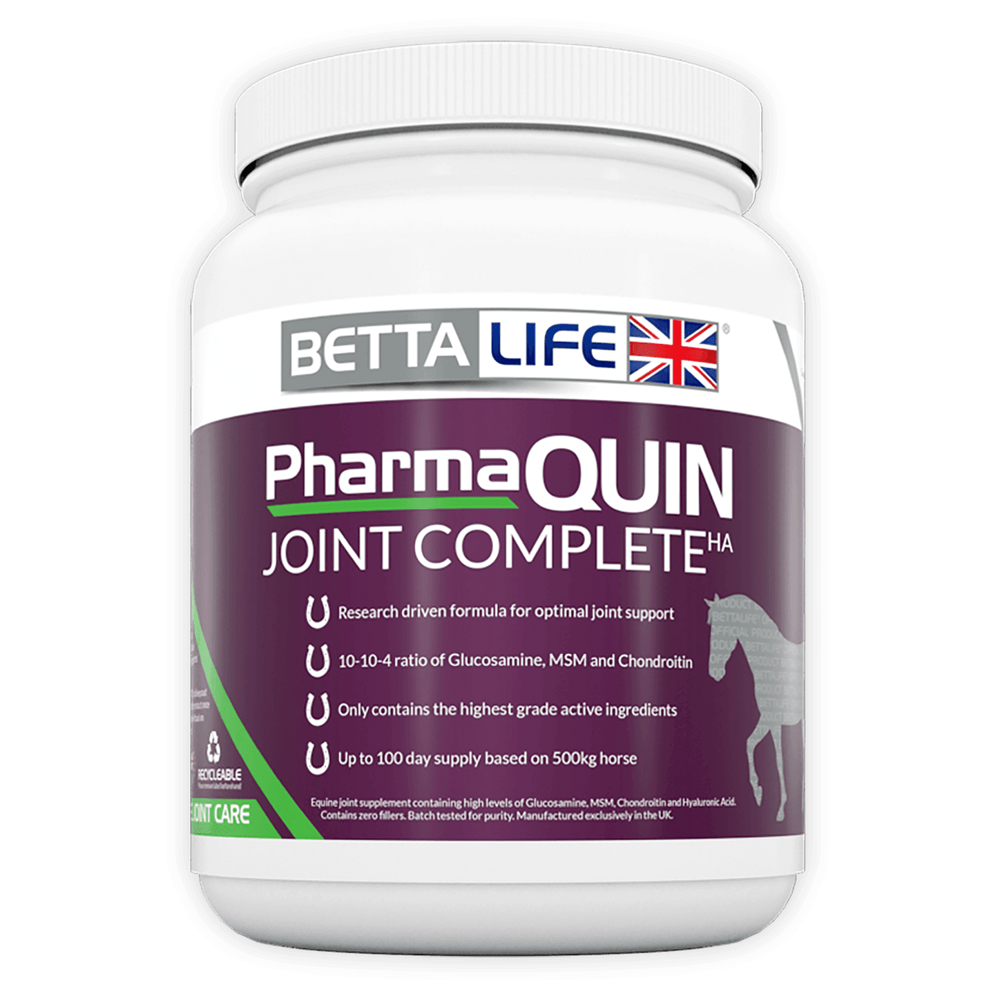 BettaLife Pharmaquin Joint Complete HA 1kg