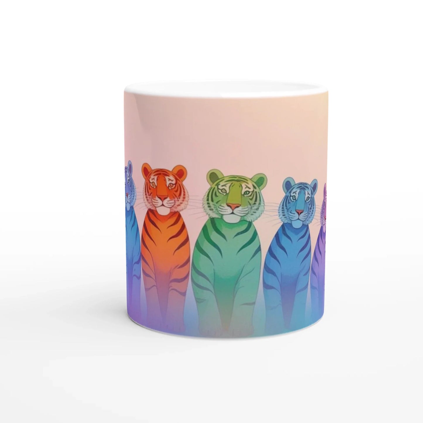 π Colourful Tigers Dream Mug β Vibrant Jungle Fantasy Ceramic Cup π
β¨