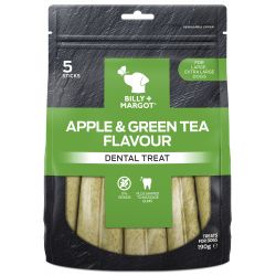 Billy & Margot Dental Treat Apple & Green Tea Large 190g