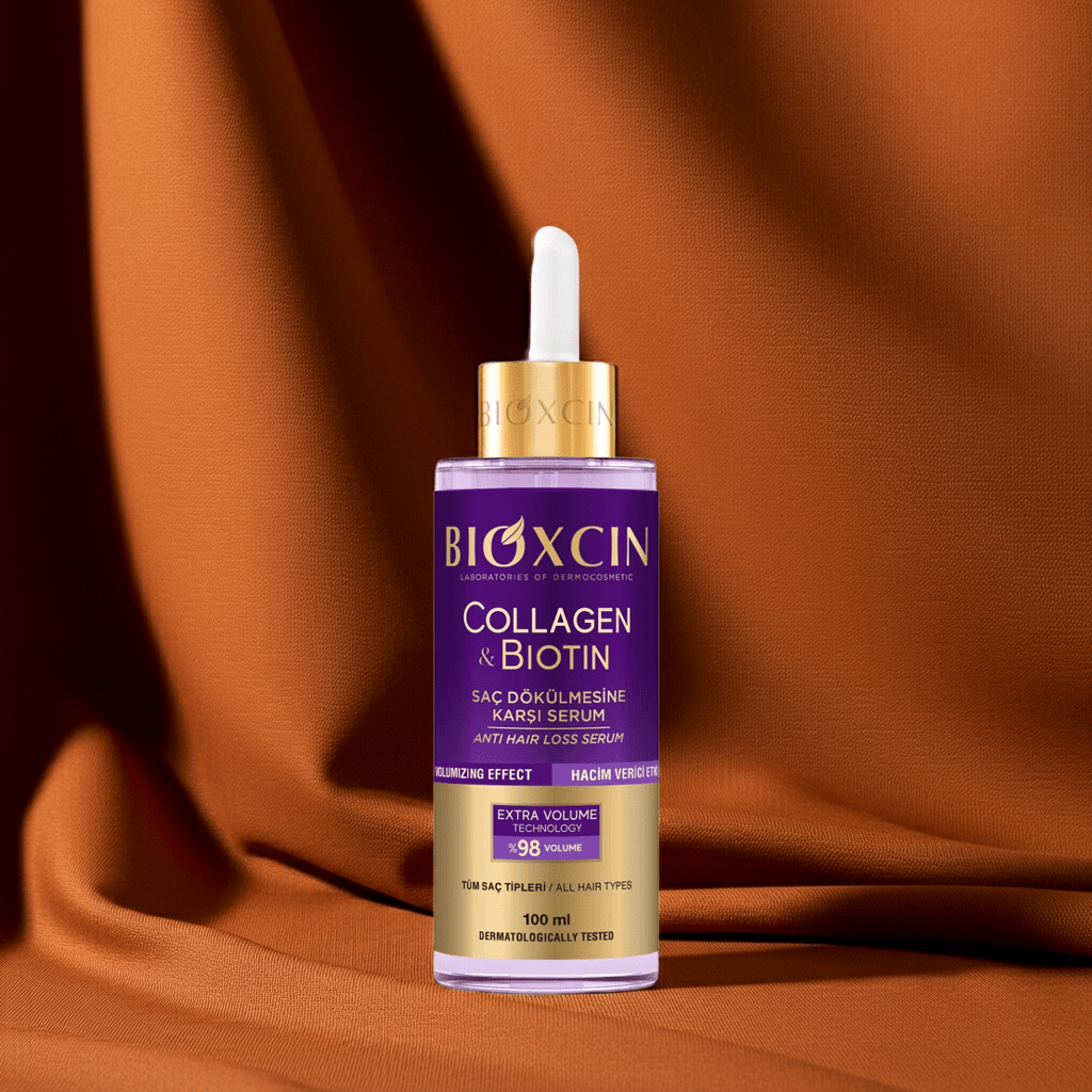 Bioxcin Collagen & Biotin Anti-Hair Loss Volumising Serum for Thinning Hair